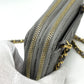 CHANEL AP2308 Matelasse Chaincoin purse Shoulder Bag Caviar Leather gray Used