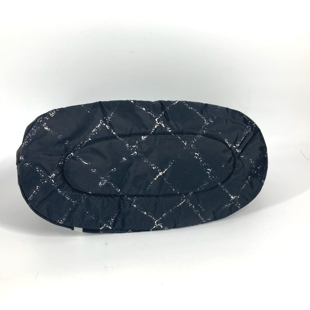 CHANEL 旧トラベルライン ペットバッグ 肩掛け カバン ショルダーバッグ 肩掛け ボストンバッグ ナイロン ユニセックス ブラック - brandshop-reference