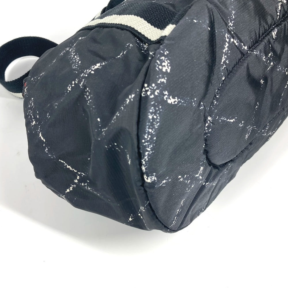 CHANEL 旧トラベルライン ペットバッグ 肩掛け カバン ショルダーバッグ 肩掛け ボストンバッグ ナイロン ユニセックス ブラック - brandshop-reference