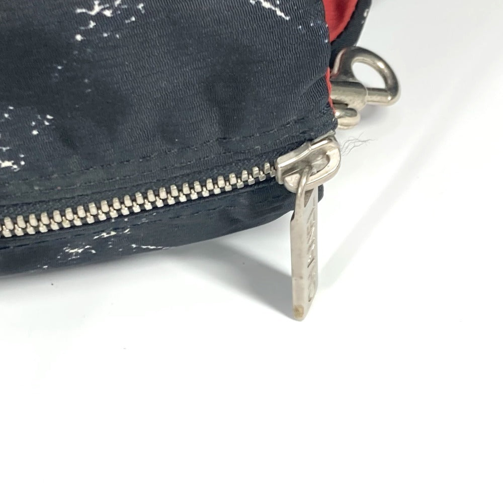 CHANEL 旧トラベルライン ペットバッグ 肩掛け カバン ショルダーバッグ 肩掛け ボストンバッグ ナイロン ユニセックス ブラック - brandshop-reference