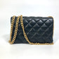 CHANEL AS3393 CC ココマーク マトラッセ カバン チェーン 斜め掛け バッグ ショルダーバッグ ラムスキン レディース ブラック