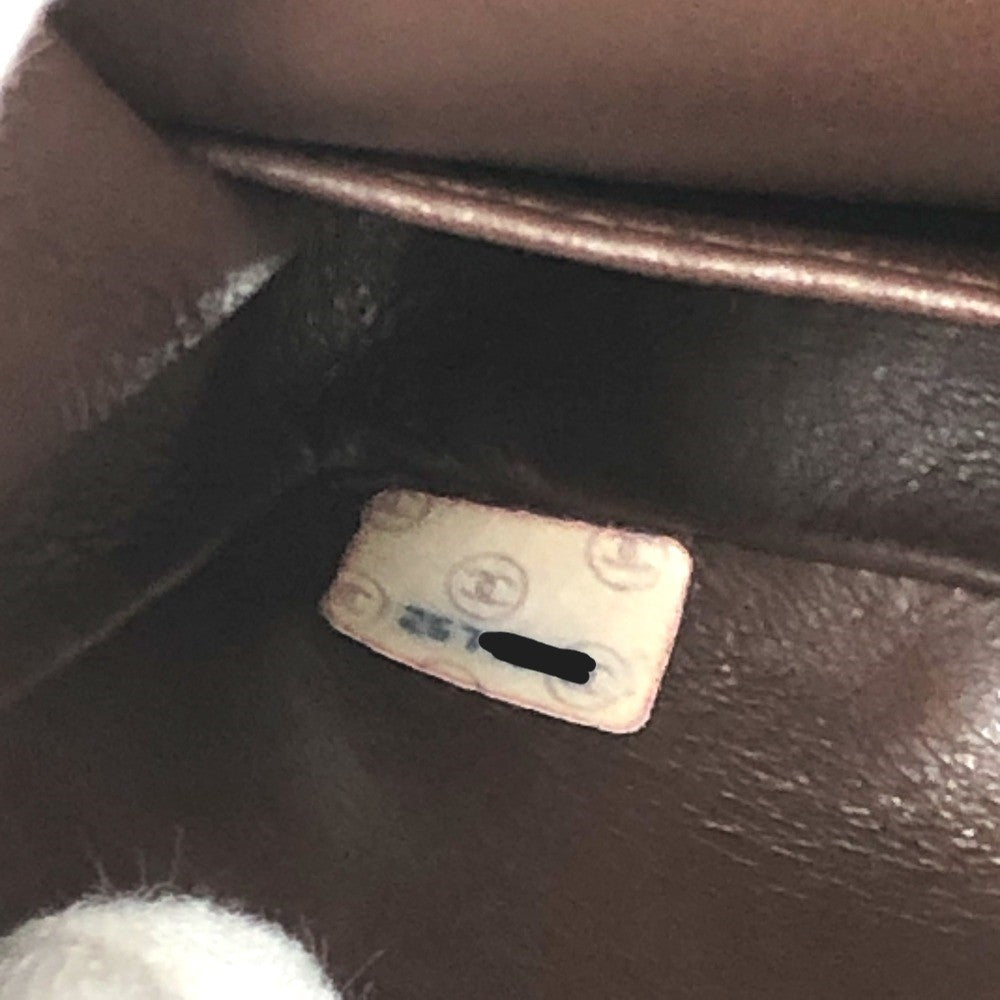 CHANEL A01112 マトラッセ25 マトラッセ 25 Wフラップ Wチェーン 斜め掛け 肩掛け カバン バッグ ショルダーバッグ ラムスキン レディース ブラウン