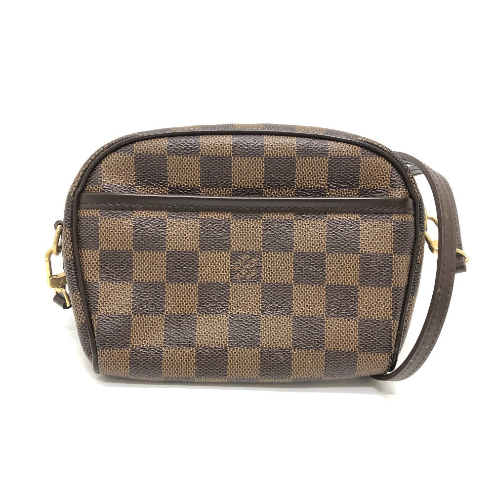 LOUIS VUITTON N51296 Pochette Ipanema Shoulder Bag Bag Crossbody Bag Shoulder Bag Damier Canvas Women's Ebene Brown