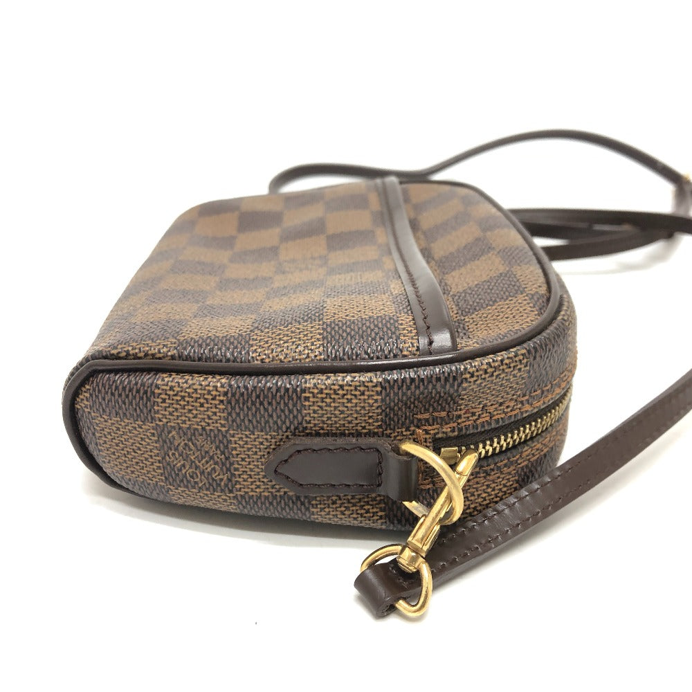 LOUIS VUITTON N51296 Pochette Ipanema Shoulder Bag Bag Crossbody Bag Shoulder Bag Damier Canvas Women's Ebene Brown