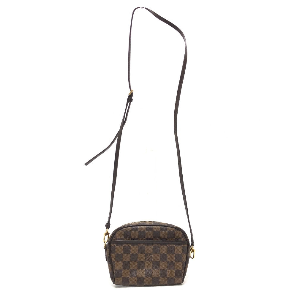 LOUIS VUITTON N51296 Pochette Ipanema Shoulder Bag Bag Crossbody Bag Shoulder Bag Damier Canvas Women's Ebene Brown