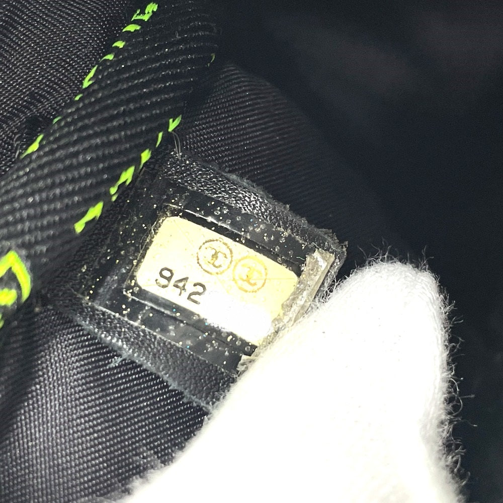 CHANEL Sport Line Pouch, Small Items, Bag, Second Bag, Nylon, Women's, Black