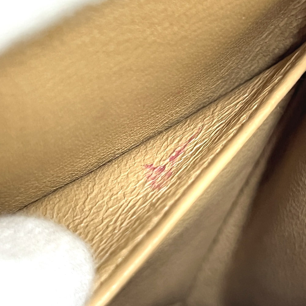 CHANEL A01112 マトラッセ25 マトラッセ 25 Wチェーン カバン バッグ ショルダーバッグ キャビアスキン レディース ベージュ