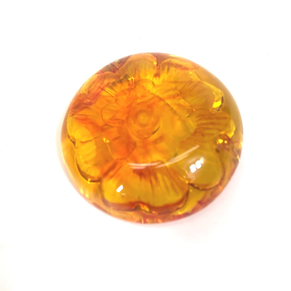 CHANEL ブランド小物 96A カメリア サークル型 アクセサリー ブローチ プラスチック レディース オレンジ - brandshop-reference