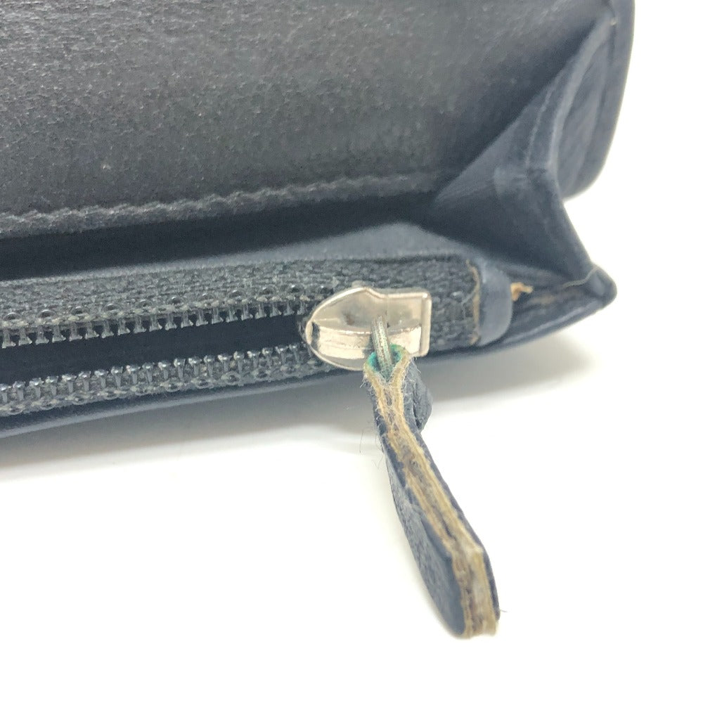 CHANEL カメリア 2つ折り財布 長財布 財布 ウォレット 長財布 レザー レディース ブラック - brandshop-reference