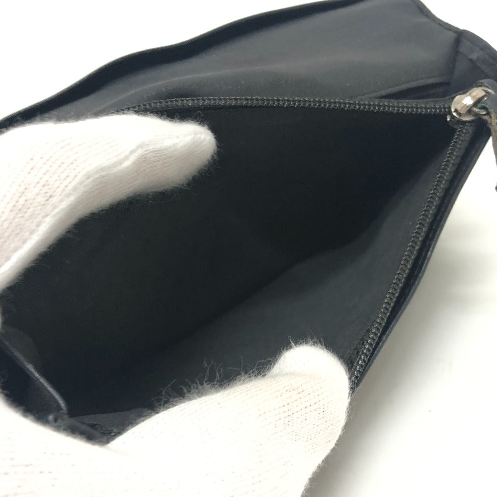 CHANEL カメリア 2つ折り財布 長財布 財布 ウォレット 長財布 レザー レディース ブラック - brandshop-reference