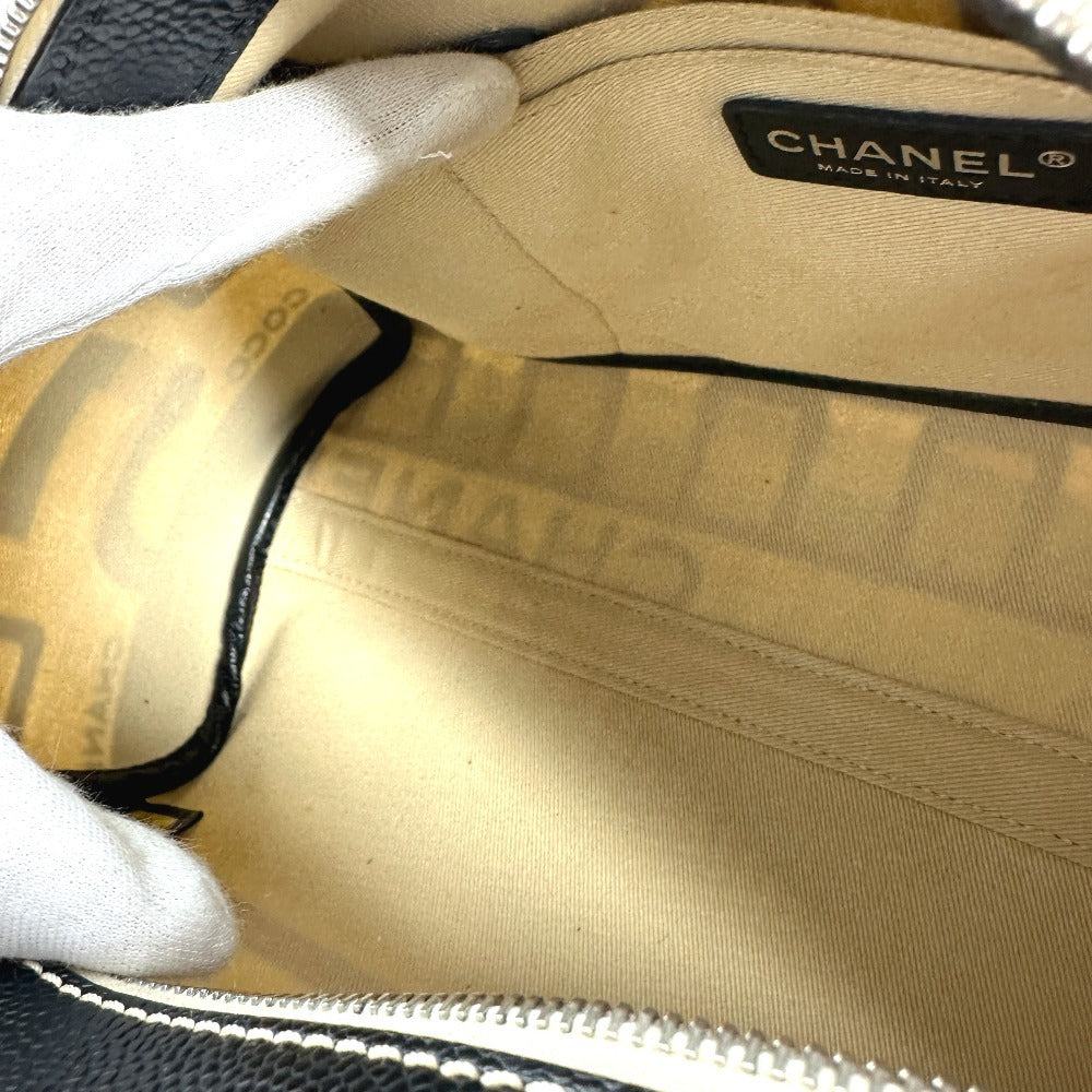 CHANEL セントラルステーション ハンドバッグ カバン ミニ ボストンバッグ PVC レディース ブラック - brandshop-reference