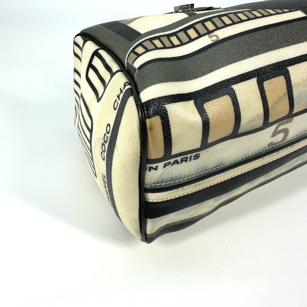 CHANEL セントラルステーション ハンドバッグ カバン ミニ ボストンバッグ PVC レディース ブラック - brandshop-reference