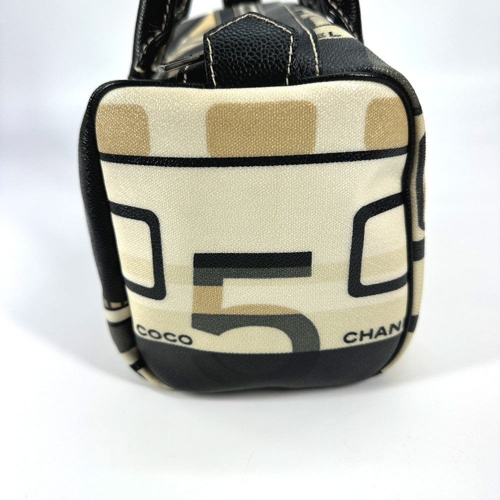 CHANEL セントラルステーション ハンドバッグ カバン ミニ ボストンバッグ PVC レディース ブラック - brandshop-reference