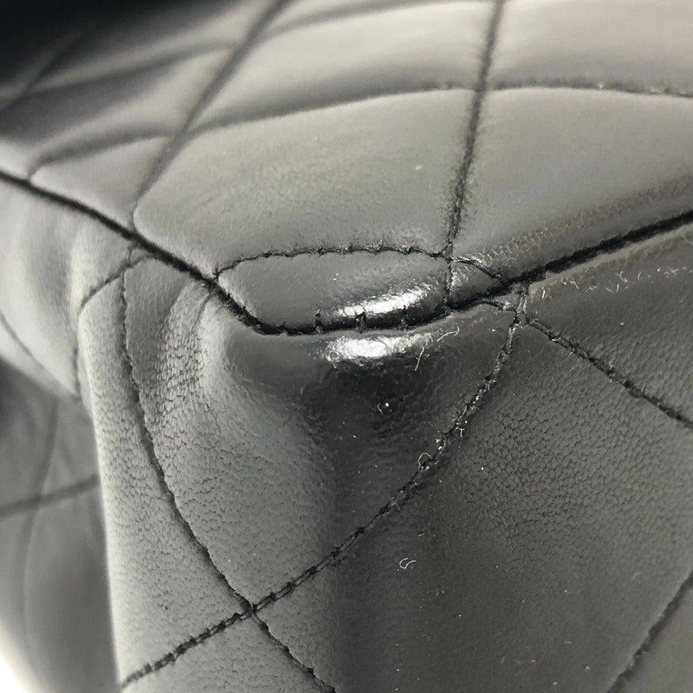 CHANEL マトラッセ30 Wチェーン マトラッセ カバン バッグ ハンドバッグ ショルダーバッグ ラムスキン レディース ブラック - brandshop-reference