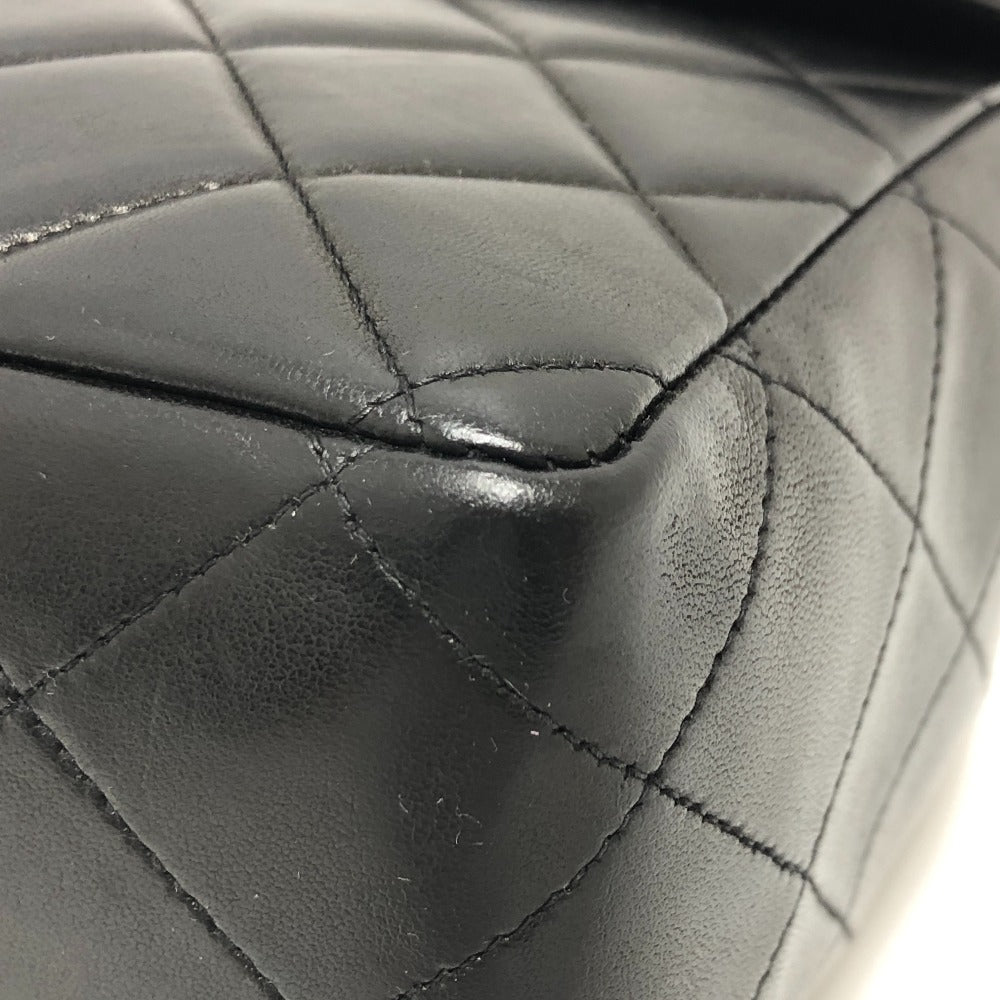 CHANEL マトラッセ30 Wチェーン マトラッセ カバン バッグ ハンドバッグ ショルダーバッグ ラムスキン レディース ブラック - brandshop-reference