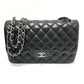 CHANEL A58600 マトラッセ30 Wフラップ Wチェーン 肩掛け 斜め掛け カバン ショルダーバッグ ラムスキン レディース ブラック