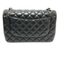 CHANEL A58600 マトラッセ30 Wフラップ Wチェーン 肩掛け 斜め掛け カバン ショルダーバッグ ラムスキン レディース ブラック