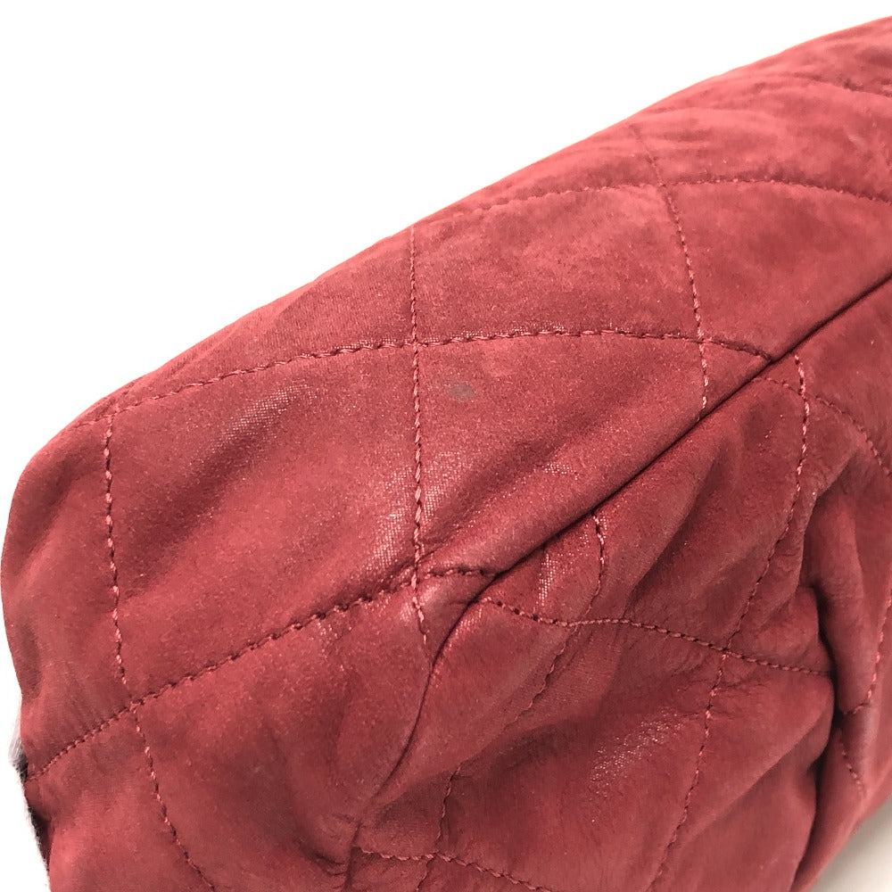 CHANEL マトラッセ 30 ココマーク Wチェーン ショルダーバッグ コーティングレザー レディース レッド - brandshop-reference