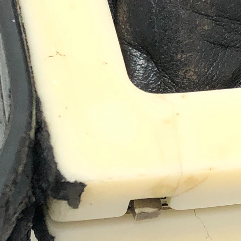 CHANEL Chocolate Bar Bag Clasp Here Mark Handbag Shoulder Bag Lambskin Women's Black