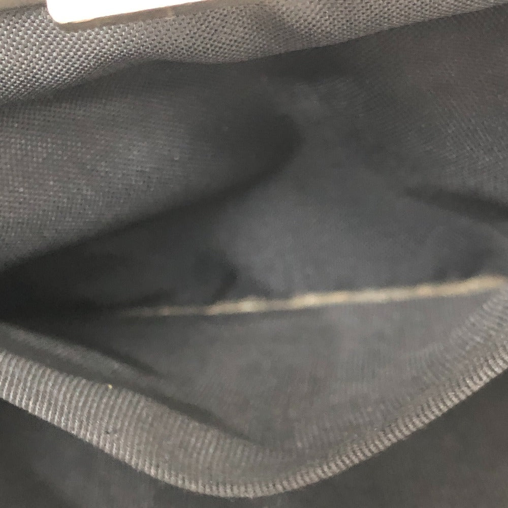 CHANEL Chocolate Bar Bag Clasp Here Mark Handbag Shoulder Bag Lambskin Women's Black