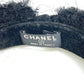 CHANEL 14K リボン CC ココマーク へアバンド ヘッドバンド カチューシャ ツイード レディース ブラック