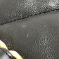 CHANEL AS3502 Coco Mark CC Matelasse Small Shopping Bag, Chain Bag, Shoulder Bag, Lambskin, Black, Women's
