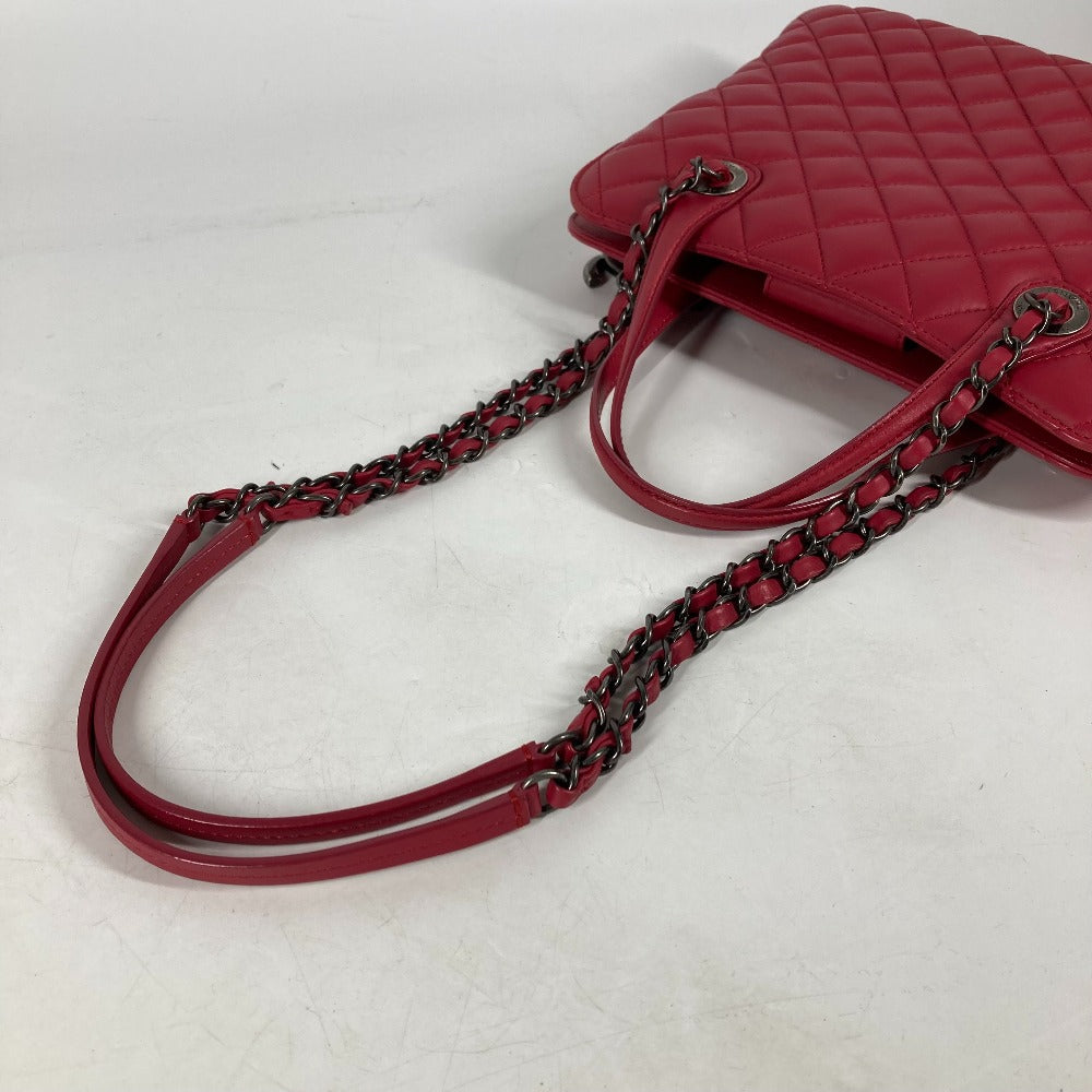 CHANEL ハンドバッグ ショルダーバッグ 肩掛け CC ココマーク マトラッセ キルティング 2WAYバッグ チェーン トートバッグ ラムスキン レディース ピンク