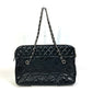 CHANEL Matelasse Chain Shoulder Bag, Tote Bag, Patent Leather, Women's, Black