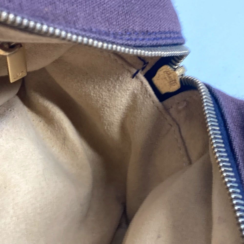 CHANEL CC ロゴ ココマーク チョコバー Wチェーン カバン 肩掛け ショルダーバッグ ジャージ レディース パープル - brandshop-reference