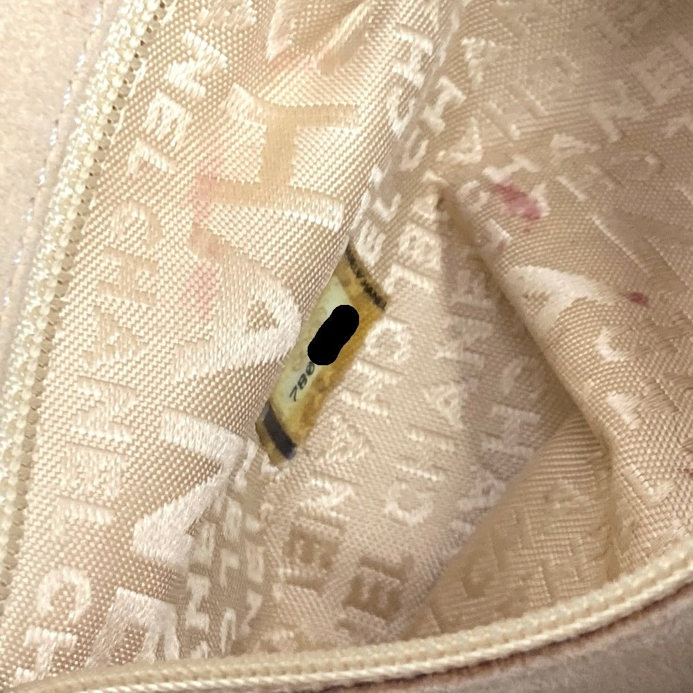 CHANEL CC ロゴ ココマーク チョコバー Wチェーン カバン 肩掛け ショルダーバッグ ジャージ レディース パープル - brandshop-reference