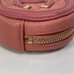 CHANEL Wallet, Round Coin Purse, Filigree CC Coco Mark, Caviar Leather, Pink, Women's