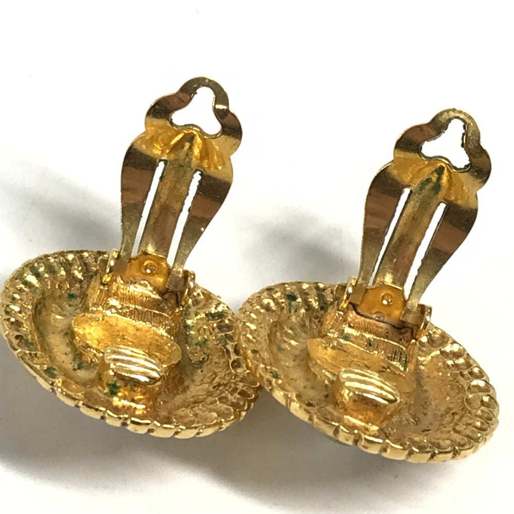 CHANEL ヴィンテージ フェイクパール アクセサリー ジュエリー イヤリング メタル レディース ゴールド