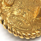 CHANEL vintage CC CC Mark logo Chain & Faux Pearl Clip-on Earrings Metal Gold Used