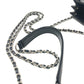 CHANEL ココマーク ポーチ チェーン ショルダーバッグ エナメル レディース ブラック - brandshop-reference