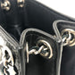 CHANEL ココマーク ポーチ チェーン ショルダーバッグ エナメル レディース ブラック - brandshop-reference