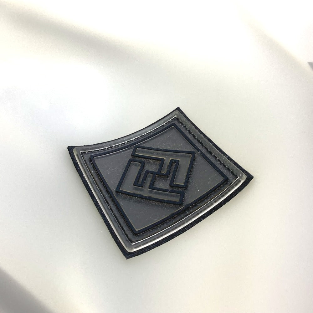 FENDI 7VA442 Banana Fruit FREEDOM Logo Eco Bag, Handbag, Vinyl, Women's, Clear