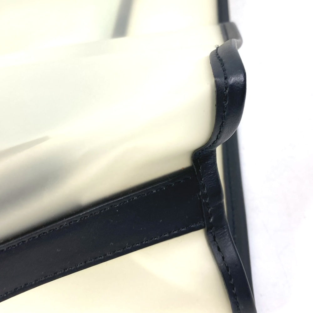 FENDI 7VA442 Banana Fruit FREEDOM Logo Eco Bag, Handbag, Vinyl, Women's, Clear