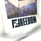 FENDI 7VA442 Banana Fruit FREEDOM Logo Eco Bag, Handbag, Vinyl, Women's, Clear
