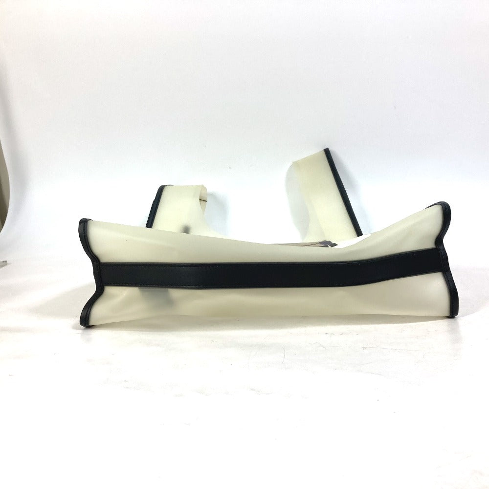 FENDI 7VA442 Banana Fruit FREEDOM Logo Eco Bag, Handbag, Vinyl, Women's, Clear