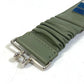 FENDI Studded Waist Belt, Leather Pants Belt, Women's, Khaki