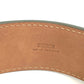 FENDI Studded Waist Belt, Leather Pants Belt, Women's, Khaki