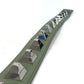 FENDI Studded Waist Belt, Leather Pants Belt, Women's, Khaki