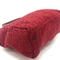 FENDI Zucca Pattern Mini Bag Handbag Logo Vintage Canvas Women's Red