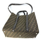 FENDI 7VA390 Zucca Crossbody Shopping Bag, 2-Way Shoulder Bag, Handbag, Tote Bag, Canvas/Leather, Men's, Brown