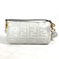 FENDI 8BR600 Zucca Mamma Bucket Shoulder Bag, 2-Way, Leather, Women's, White