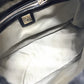FENDI Mamma Bucket Shoulder Handbag in Black with Fur