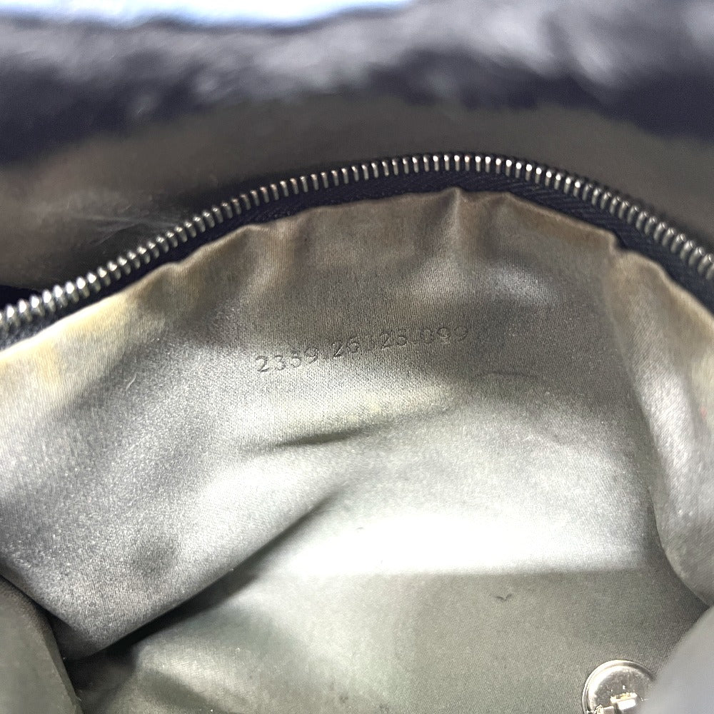 FENDI マンマバケット カバン バッグ 肩掛け ハンドバッグ ファー レディース ブラック - brandshop-reference