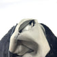 FENDI Mamma Bucket Shoulder Handbag in Black with Fur