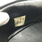 FENDI FF Logo Pecan Oval Vanity Bag, Accessory Case, PVC/Leather Handbag, Women's, Brown/Black