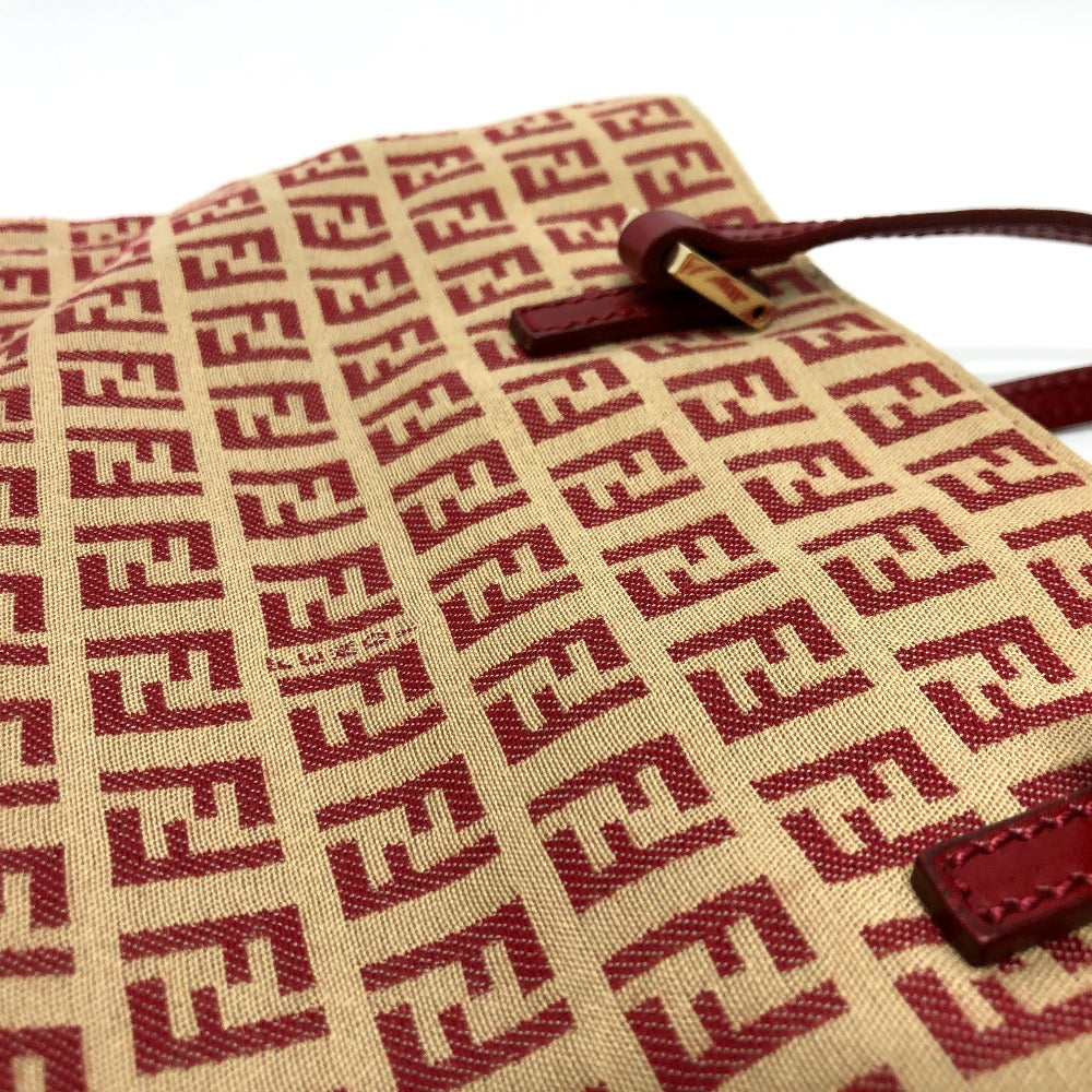 FENDI 8BH132 ズッキーノ トートバッグ カバン 肩掛け バッグ 肩掛けバック ハンドバッグ キャンバス/レザー レディース - brandshop-reference